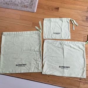 Burberry dust bag collection